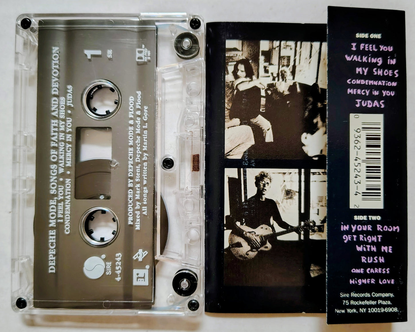 Depeche Mode - "Songs of Faith and Devotion" - CASSETTE TAPE VG+/VG+