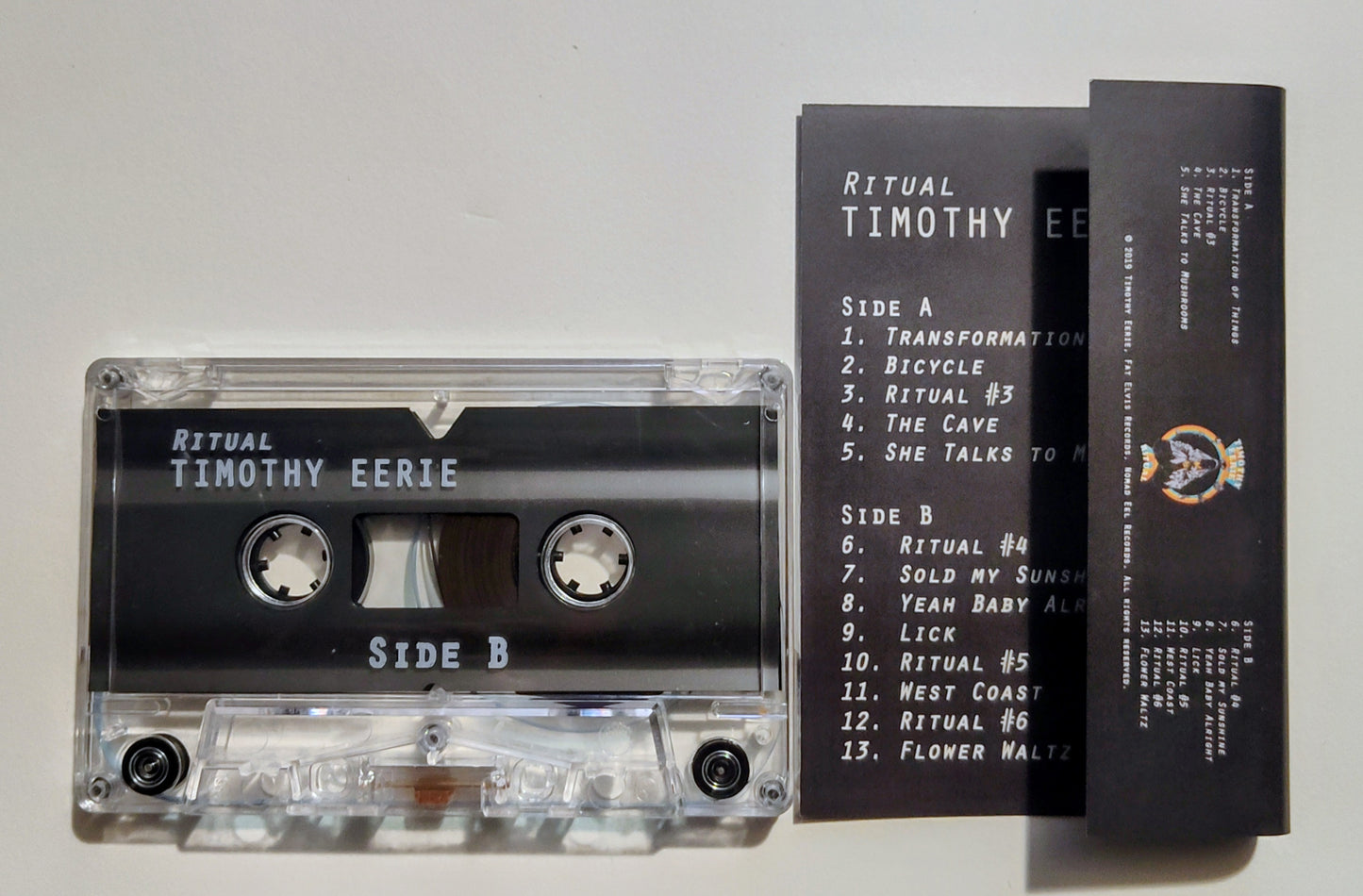 Timothy Eerie - "Ritual" - INDIE CASSETTE TAPE M/M (Not sealed)