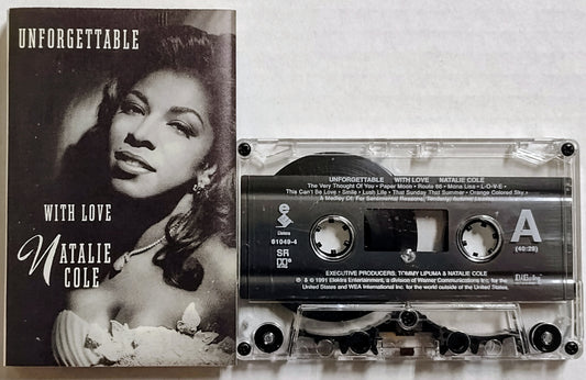 Natalie Cole - “Unforgettable With Love” - CASSETTE TAPE VG+/VG+