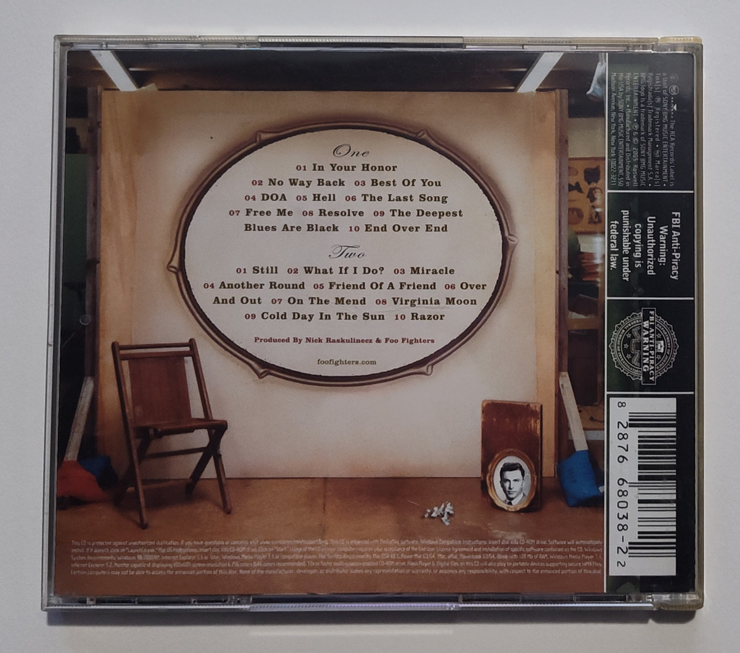 Foo Fighters - "In Your Honor" - COMPACT DISC (2x) VG+/VG+