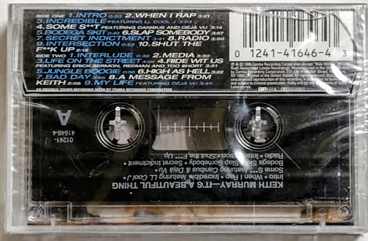 Keith Murray (Kool Keith) - “It’s A Beautiful Thing” - INDIE CASSETTE TAPE NM/M (Sealed with hype sticker; cracked case)