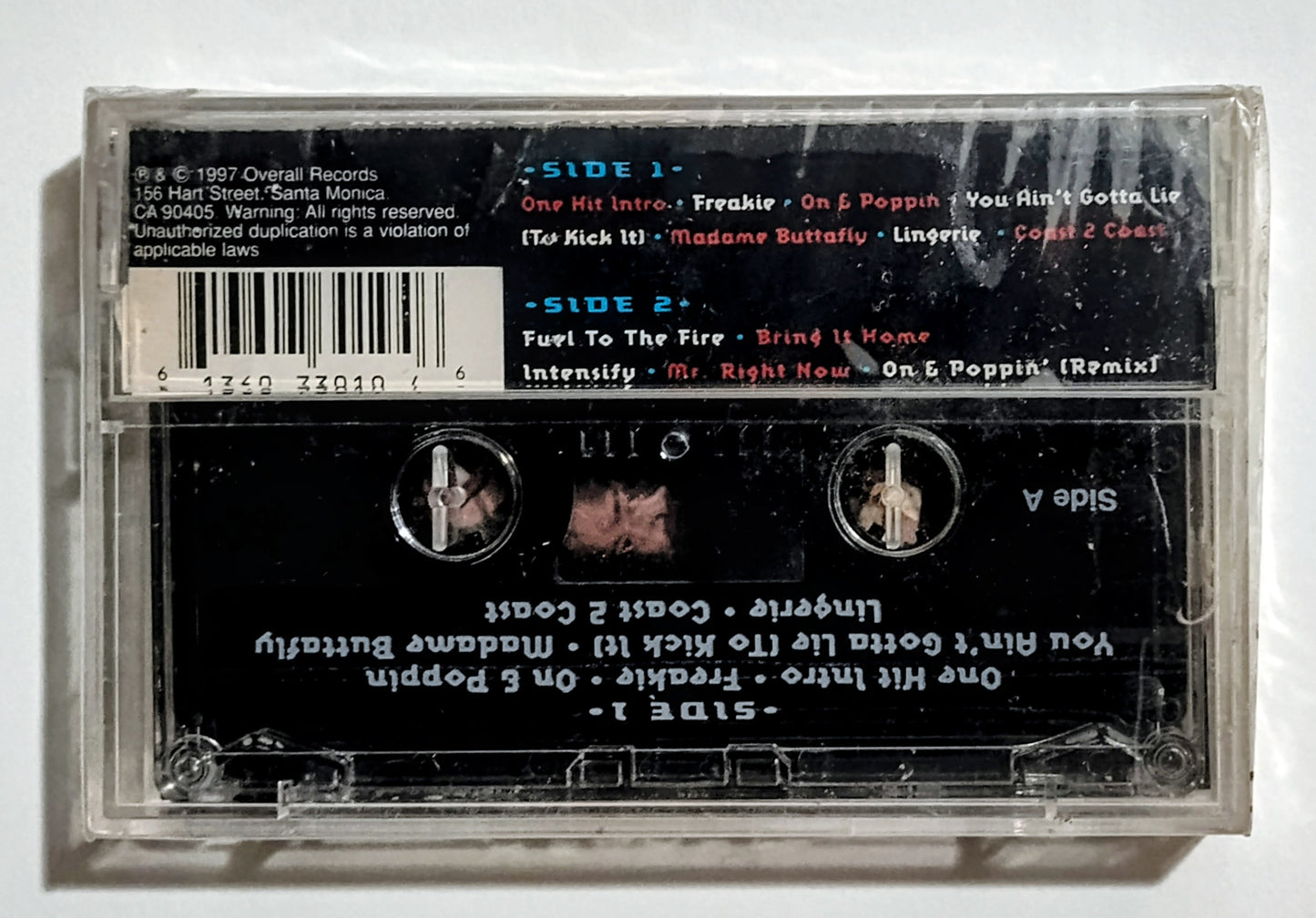 Young M.C. - "Return Of The 1 Hit Wonder" - CASSETTE TAPE VG/M (Sealed; damage to case that has damaged the cover art)