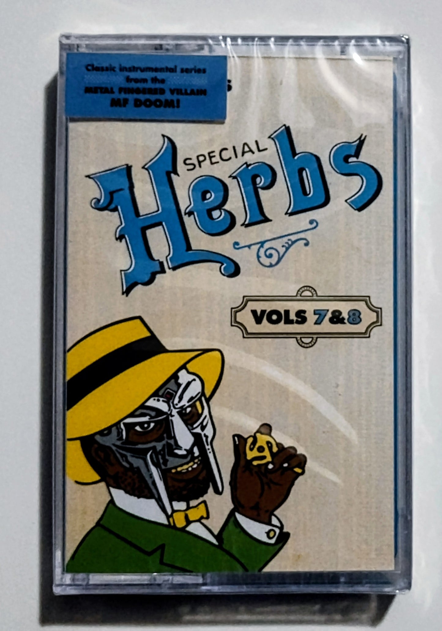MF Doom as Metal Fingers - "Special Herbs (Instrumentals; 5-Tape Complete Set)" - CASSETTE TAPE M/M (All Sealed)