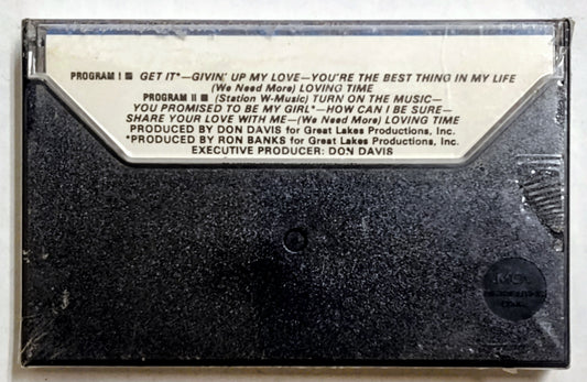 Dramatics - “The Dramatic Way” - CASSETTE TAPE VG/NM (Sealed; drill hole through cover)