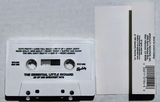 Little Richard - “The Essential Little Richard” - CASSETTE TAPE NM/NM