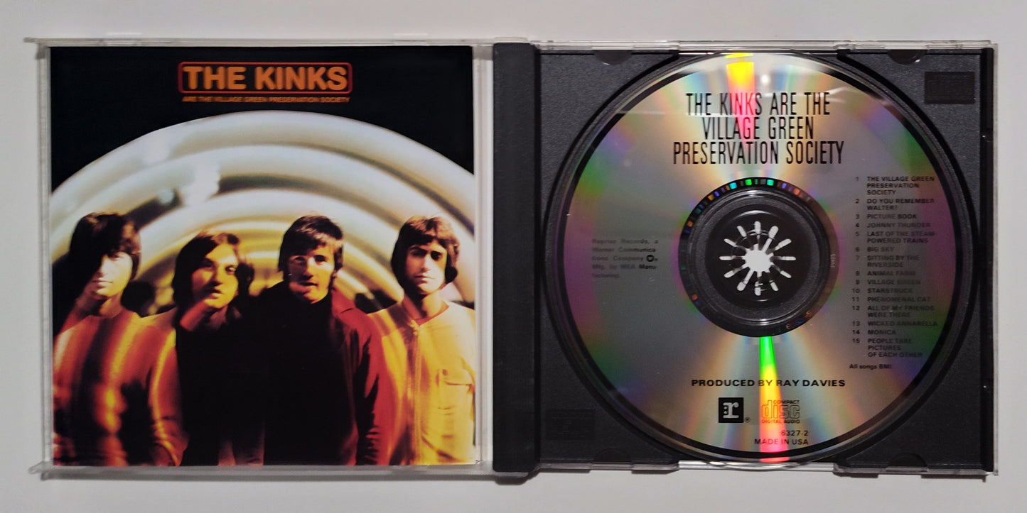 Kinks, The - "The Kinks Are The Village Green Preservation Society" - COMPACT DISC VG/VG+