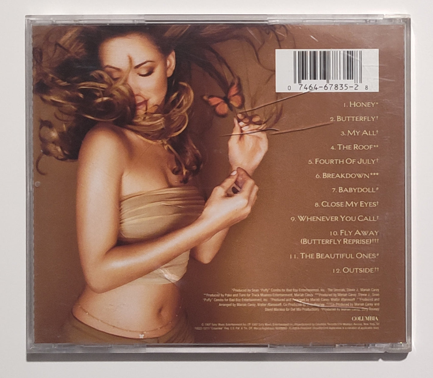 Mariah Carey - "Butterfly" - COMPACT DISC VG/VG