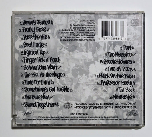 Beastie Boys - "Check your Head" - COMPACT DISC VG/G+
