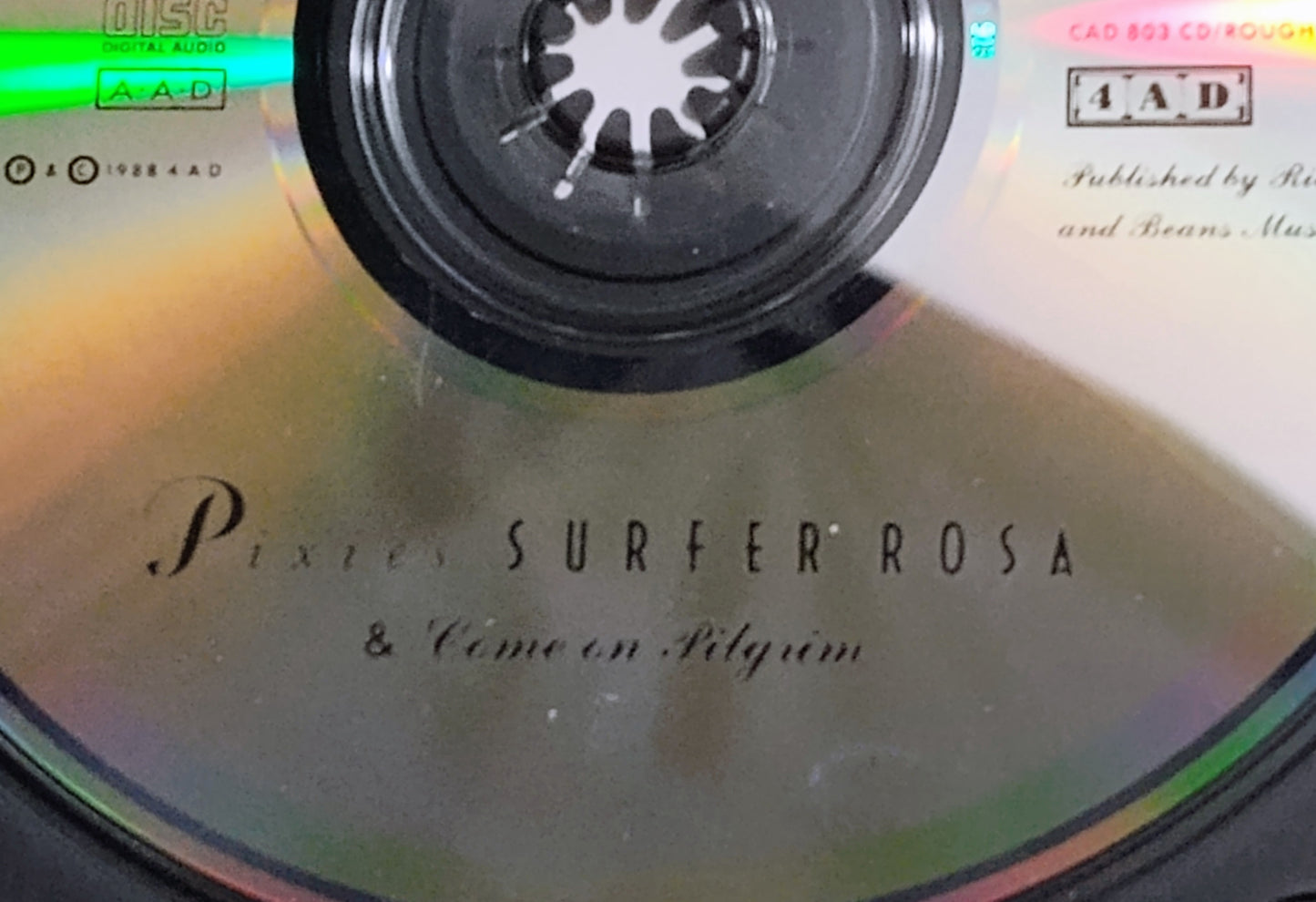 Pixies, The - "Surfer Rosa" & "Come On Pilgrim" - INDIE COMPACT DISC VG/G+