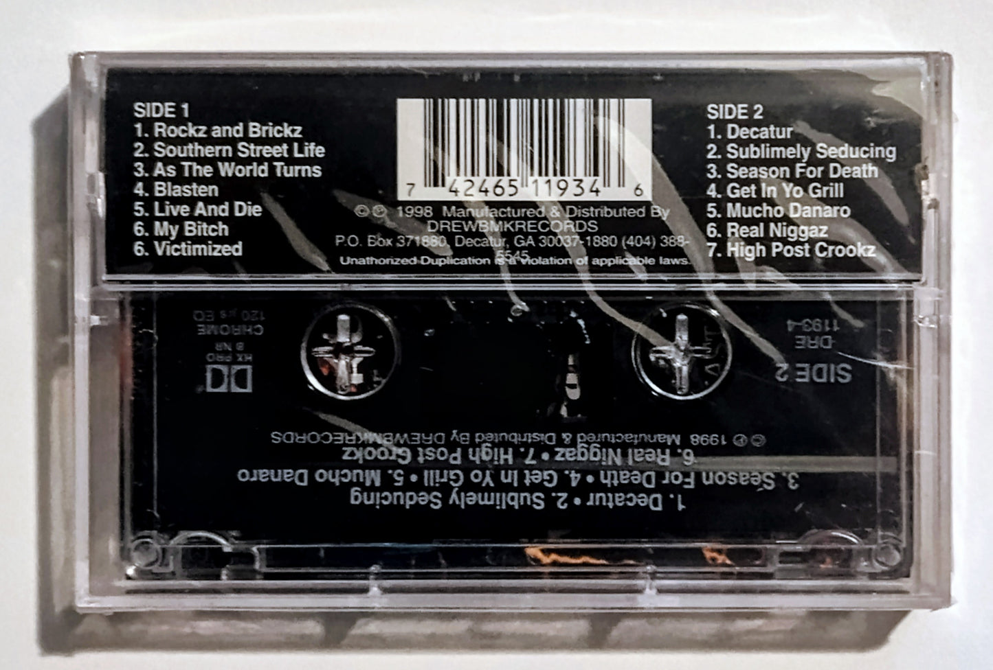 Various Artists - "DrewBMK Records Independence Day Compilation" - CASSETTE TAPE M/M (Sealed)