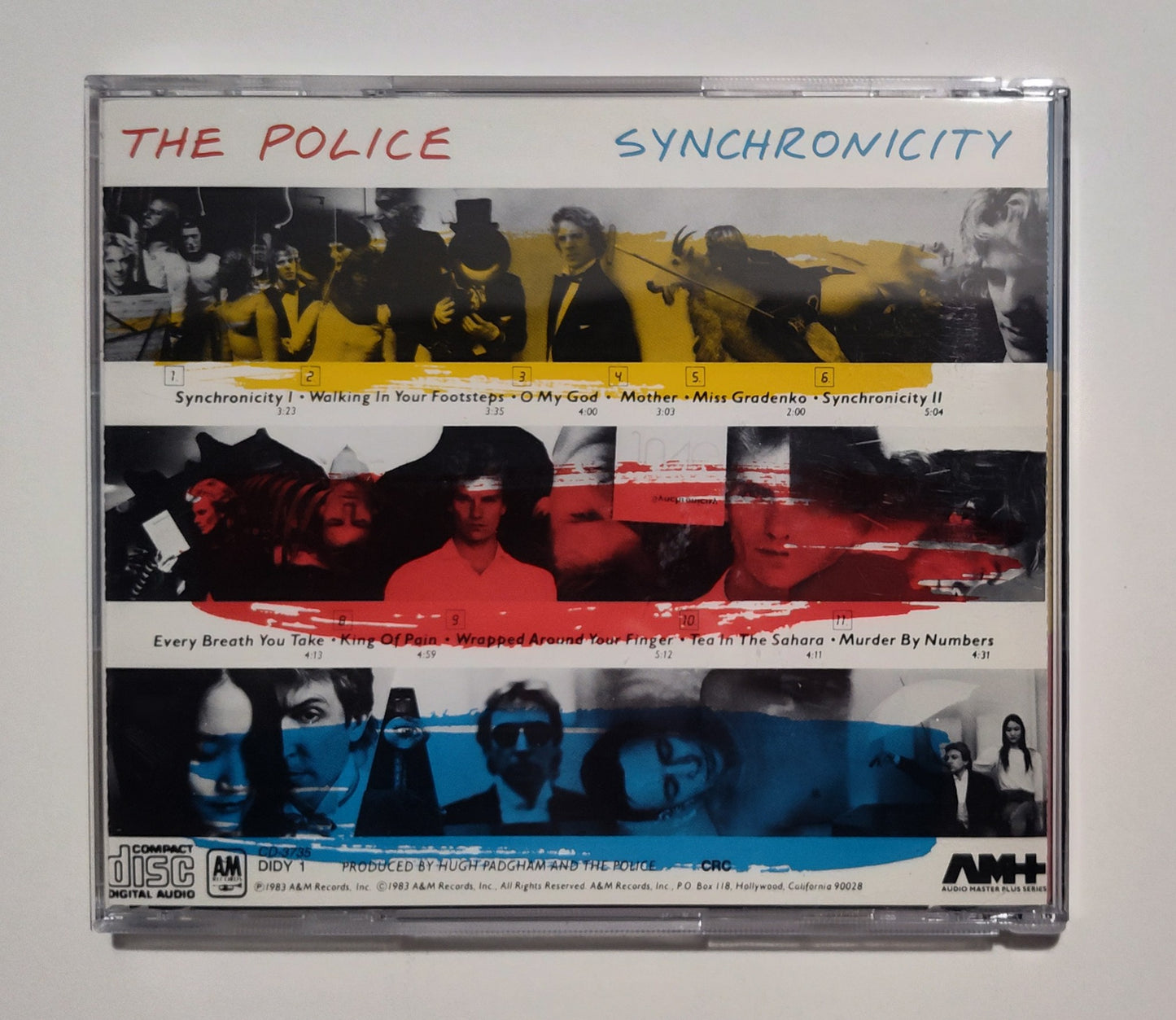 Police, The - "Synchronicity" - COMPACT DISC NM/VG