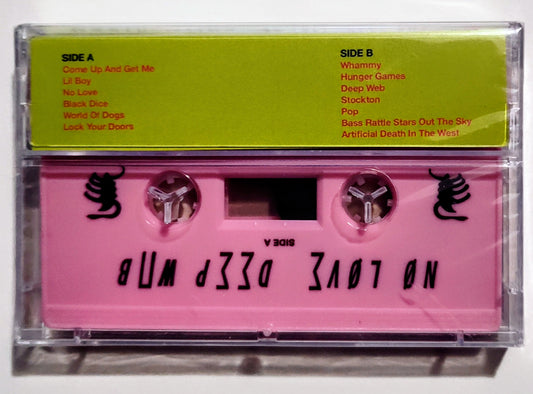 Death Grips - "No Love Deep Web" - INDIE CASSETTE TAPE (Italy; "Fan Club" Tape) M/M (Sealed)