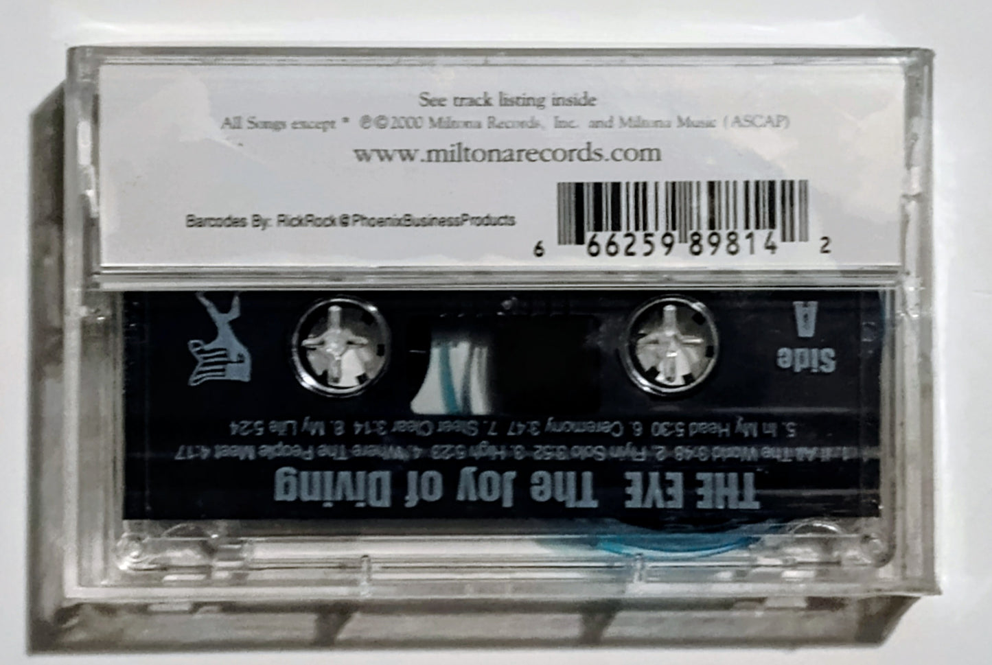 Eye, The - "The Joy Of Diving" - INDIE CASSETTE TAPE NM/M (Sealed; small crack on back of case)
