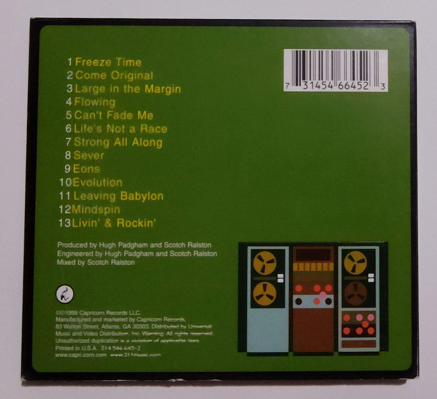 311 - "Soundsystem" - COMPACT DISC VG+/VG