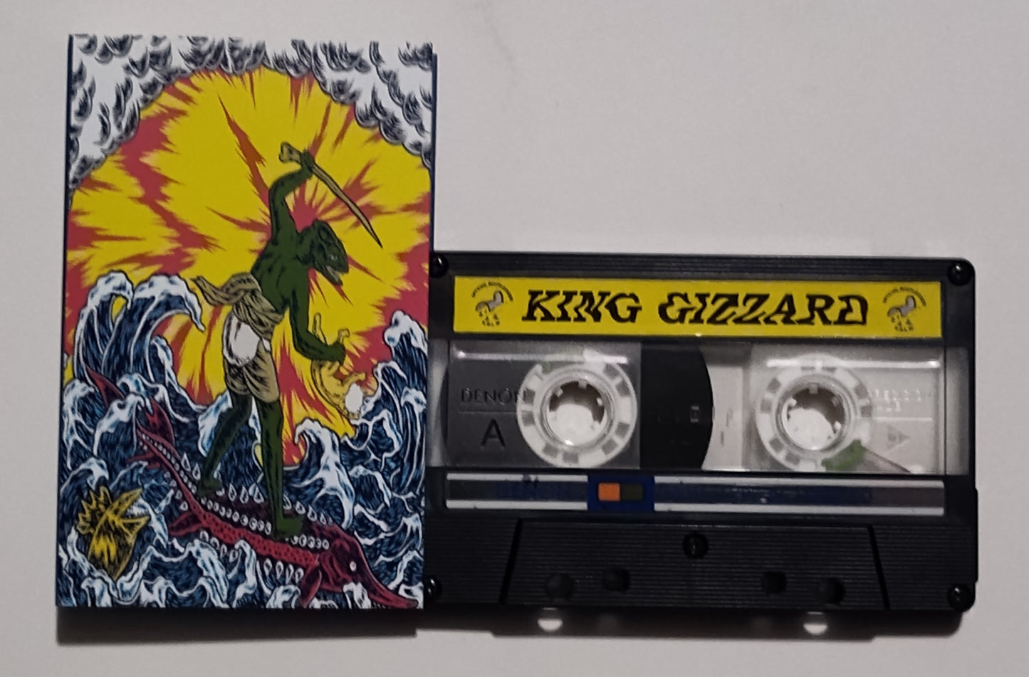 King Gizzard - "From The Oily Years Direct To Your Ears" - INDIE CASSETTE TAPE M/M