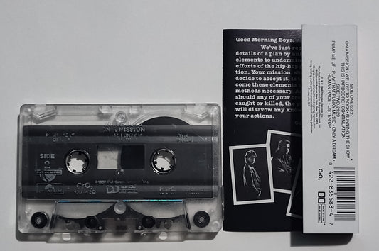 White Boys - "...On A Mission" - CASSETTE TAPE (DOLBY HX PRO) VG+/G+