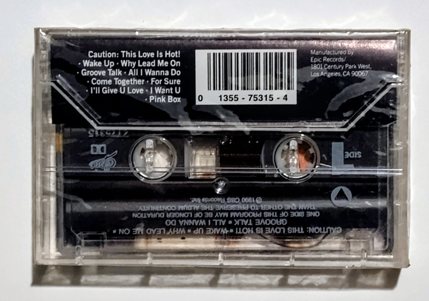 Shalamar - "Wake Up" - CASSETTE TAPE NM/M (Sealed; tiny cracks on cover and spine of case)