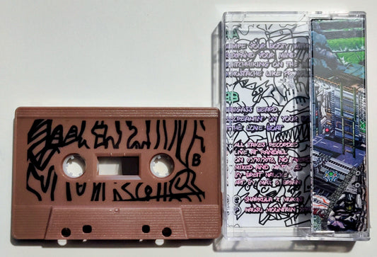Sharkula + Mukqs - "Prune City" - INDIE CASSETTE TAPE M/M