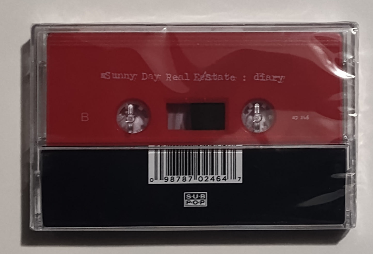 Sunny Day Real Estate - "Diary" - INDIE CASSETTE TAPE (Red shell) M/M (Sealed)