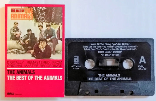 Animals, The - “The Best Of The Animals” - CASSETTE TAPE VG+/VG+