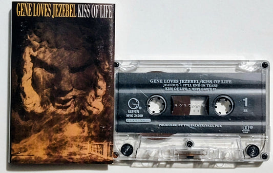 Gene Loves Gezebel - "Kiss Of Life" - CASSETTE TAPE VG/VG *🚨*
