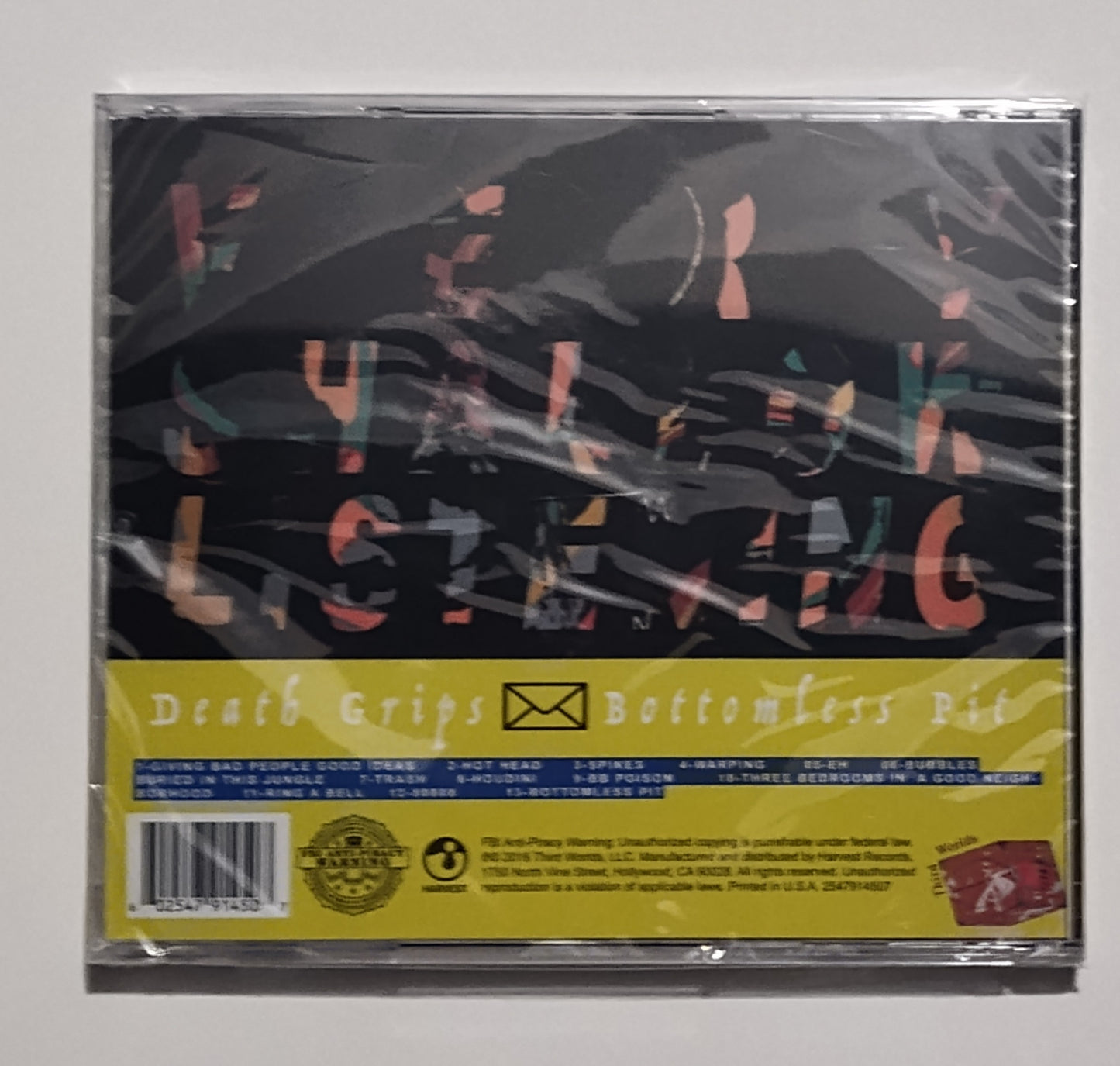 Death Grips - "Bottomless Pit" - INDIE COMPACT DISC M/M (Sealed)
