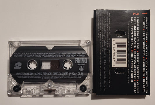 Ringo Starr - "Starr Struck: Best Of Ringo Starr Vol. 2" - CASSETTE TAPE (DOLBY HX PRO) VG+/VG+
