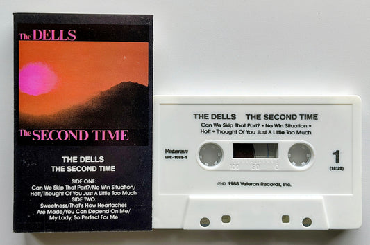 Dells, The - “The Second Time” - CASSETTE TAPE VG+/VG+