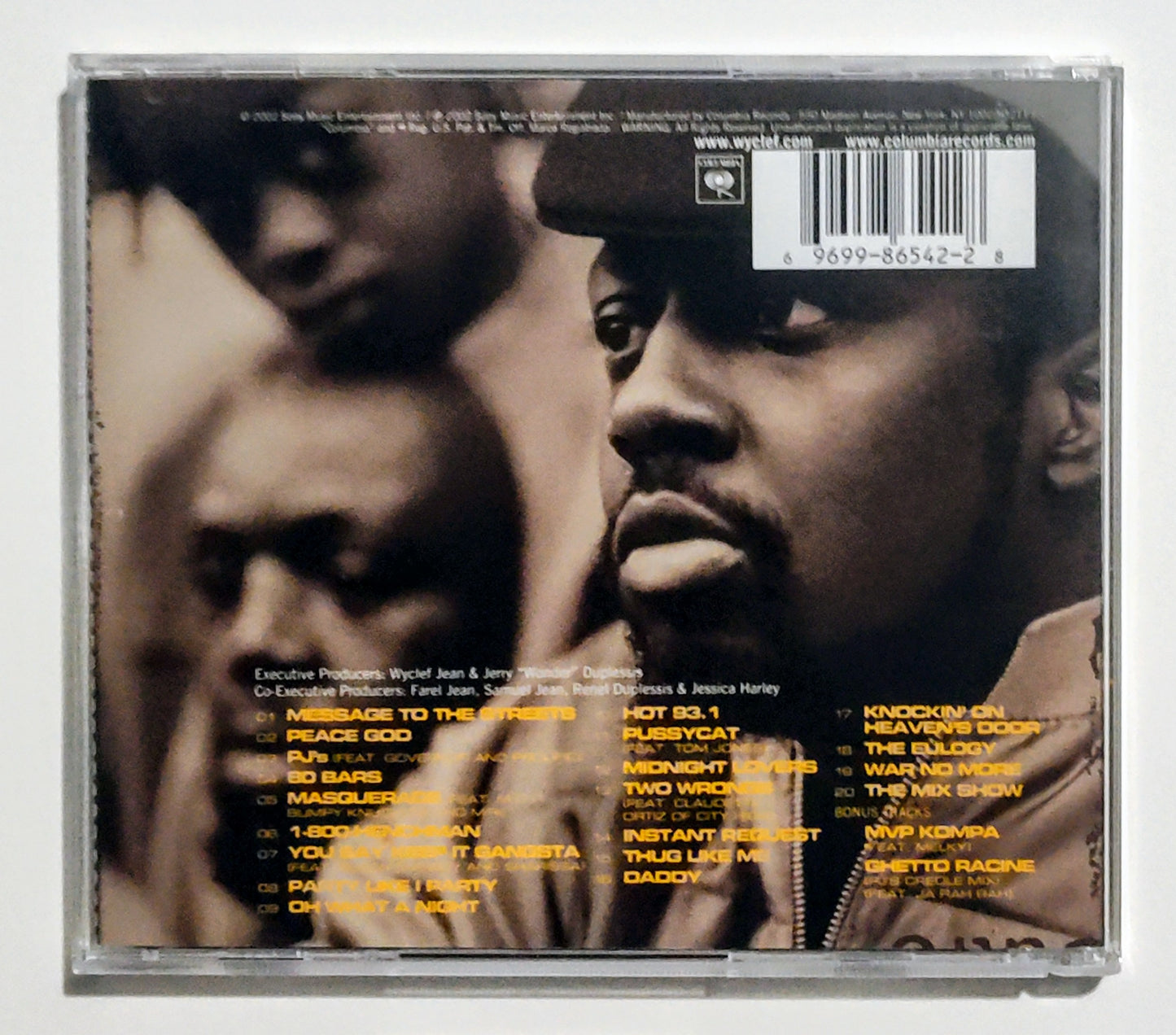 Wyclef Jean - "Masquerade" - COMPACT DISC VG+/VG+