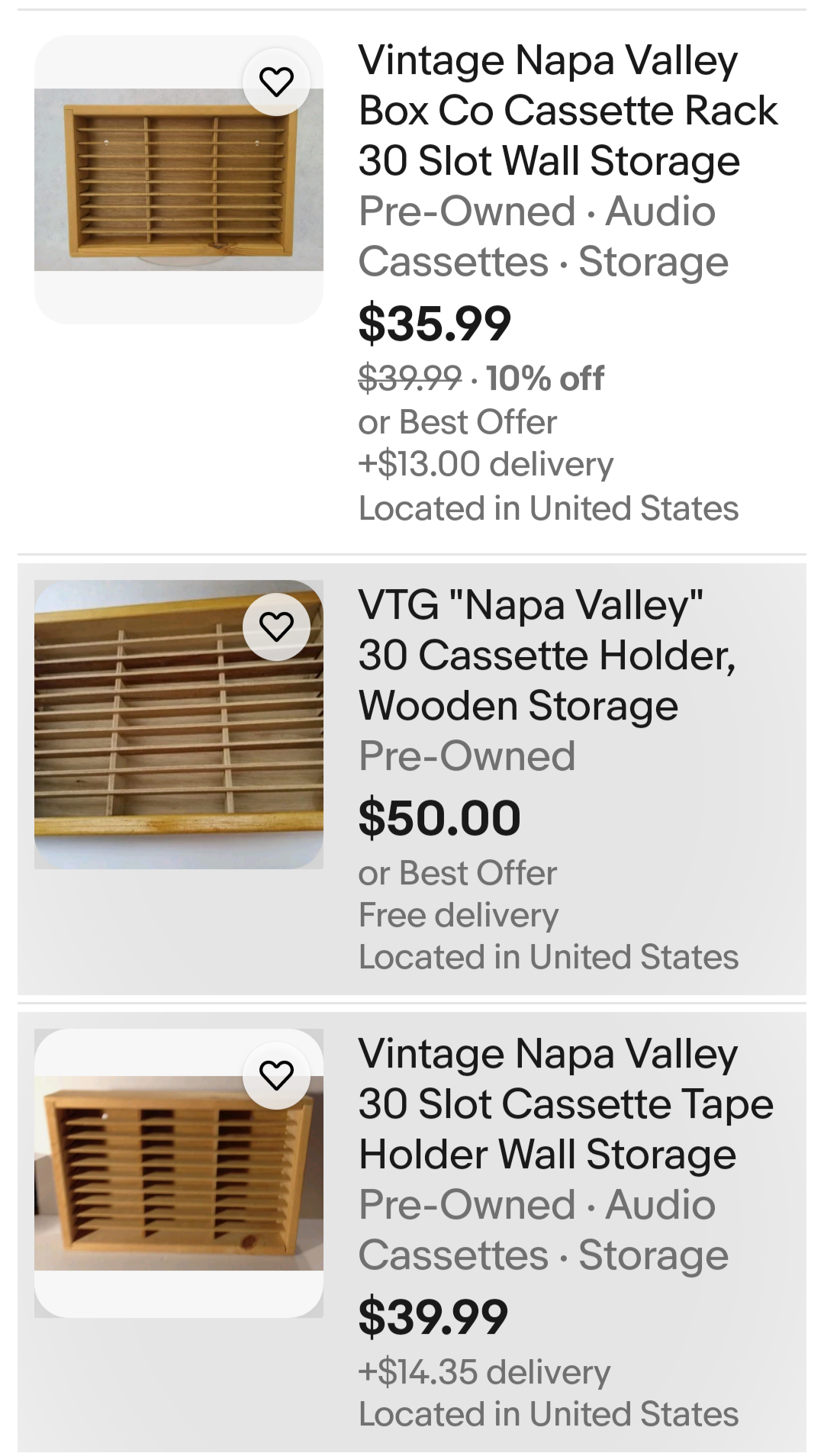 Napa Valley 30-Tape Rack