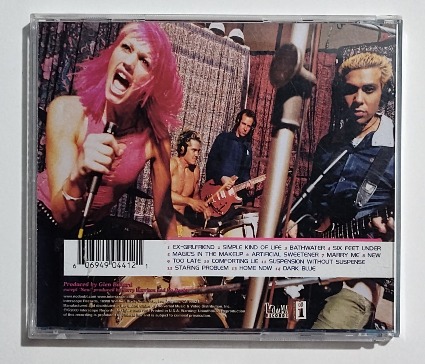 No Doubt - "Return Of Saturn" - COMPACT DISC VG+/G+