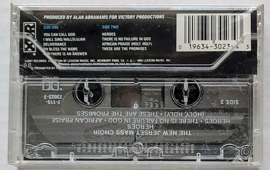 The New Jersey Mass Choir - "Heroes" - CASSETTE TAPE M/M (Sealed)