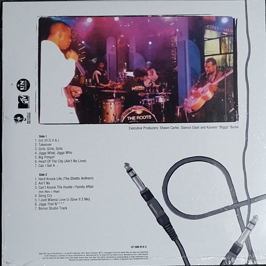 Jay Z and The Roots - "MTV Unplugged" - VINYL RECORD (Italy "Fan Club" Import; Color Vinyl; Color Unknown) M/M (Sealed)