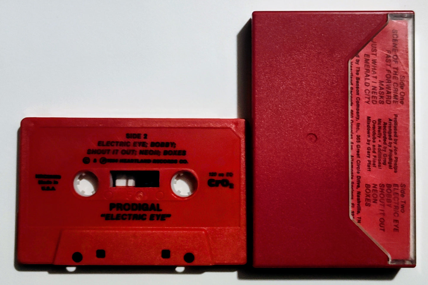 Prodigal - "Electric Eye" - CASSETTE TAPE VG+/VG+