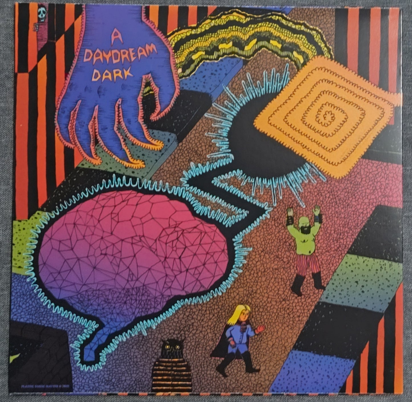 Moon Goons - "A Daydream Dark" - VINYL RECORD (Purple Color Vinyl) M/M (New; Not sealed; Album Art By Alex Borrego)