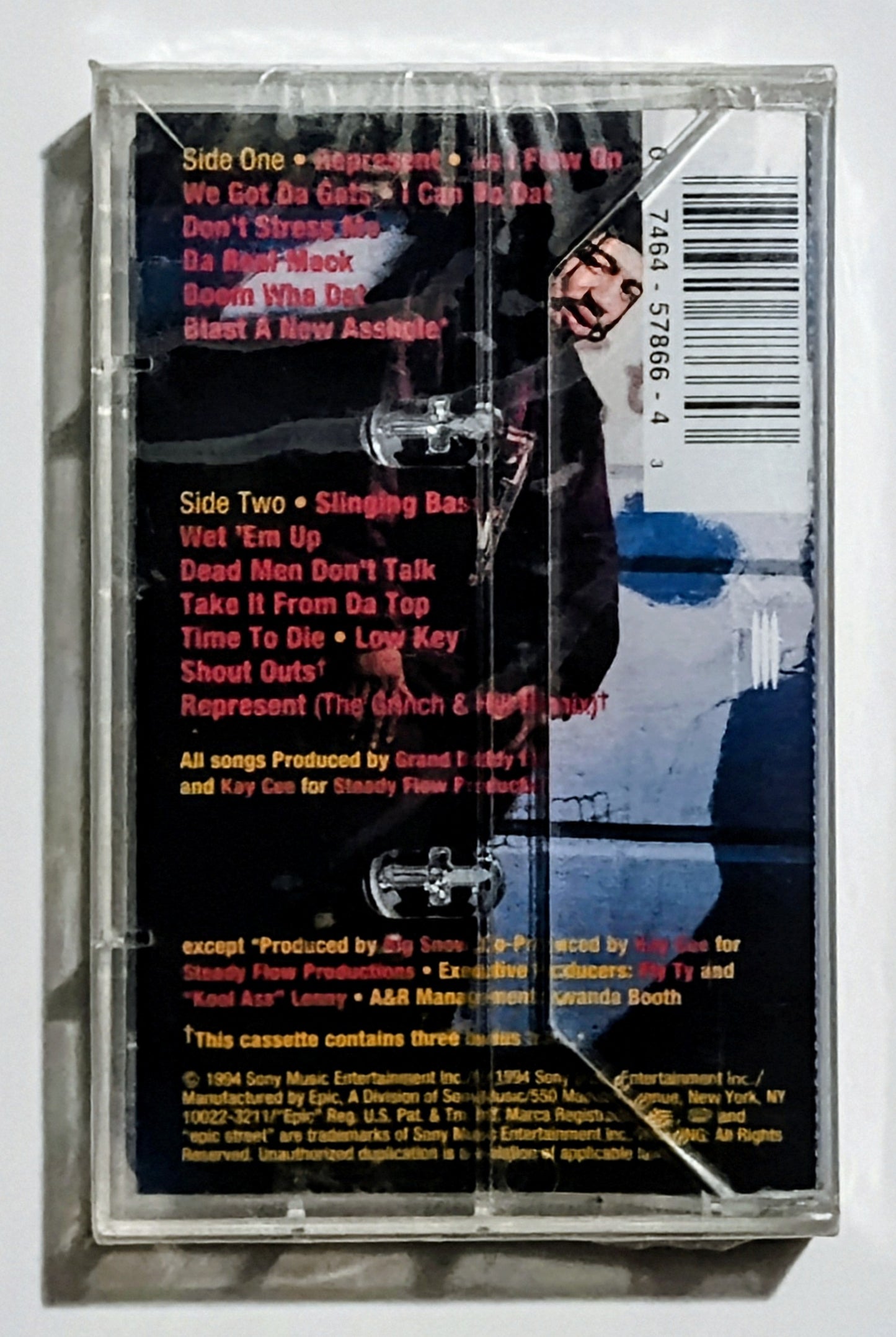 Grand Daddy I U. - "Lead Pipe" - CASSETTE TAPE NM/M (Sealed; large crack in cover of case)