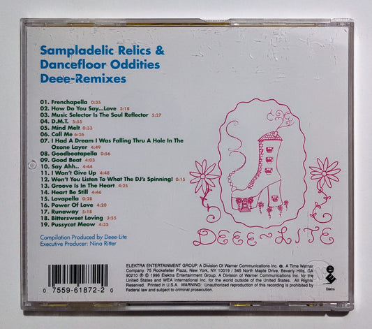 Deee-Lite - "Sampladelic Relics And Dancefloor Oddities" - COMPACT DISC VG+/NM