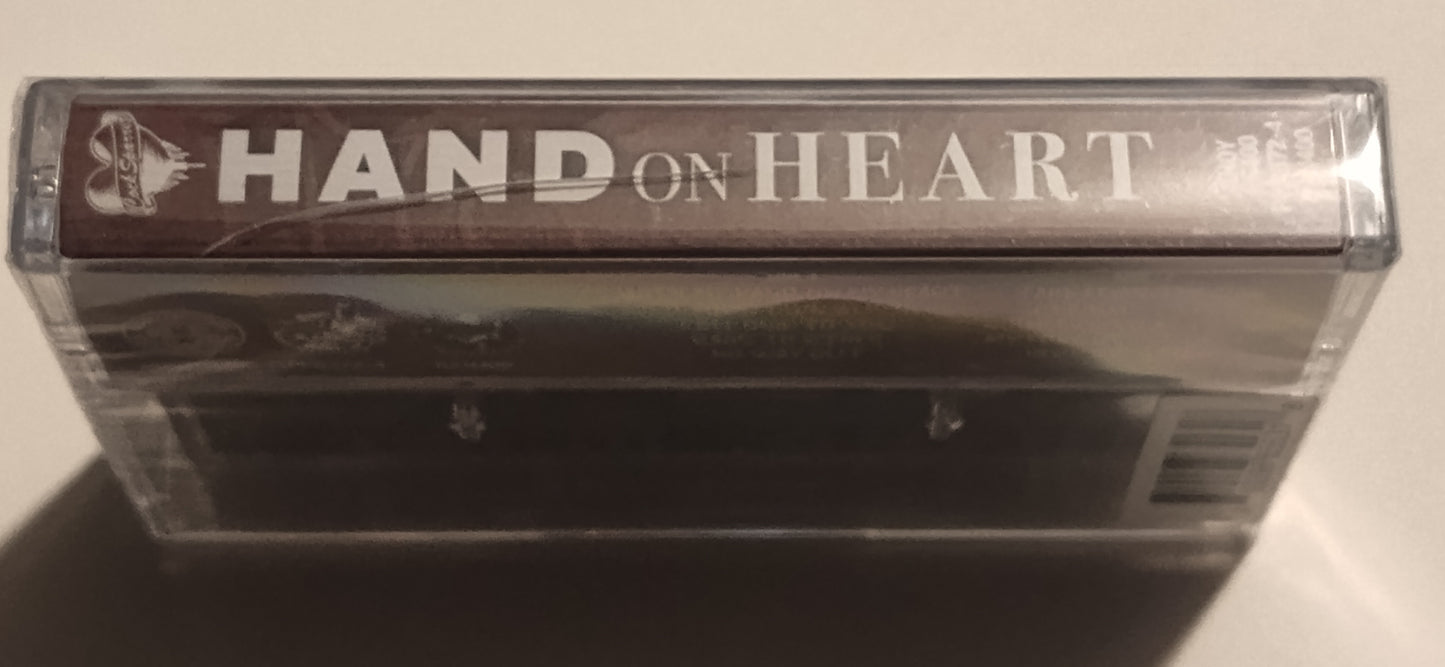 Cock Sparrer - "Hand On Heart" - INDIE CASSETTE TAPE NM/M (Sealed; crack in case spine)