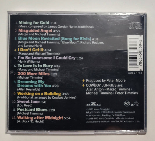 Cowboy Junkies - "The Trinity Sessions" - COMPACT DISC VG/VG