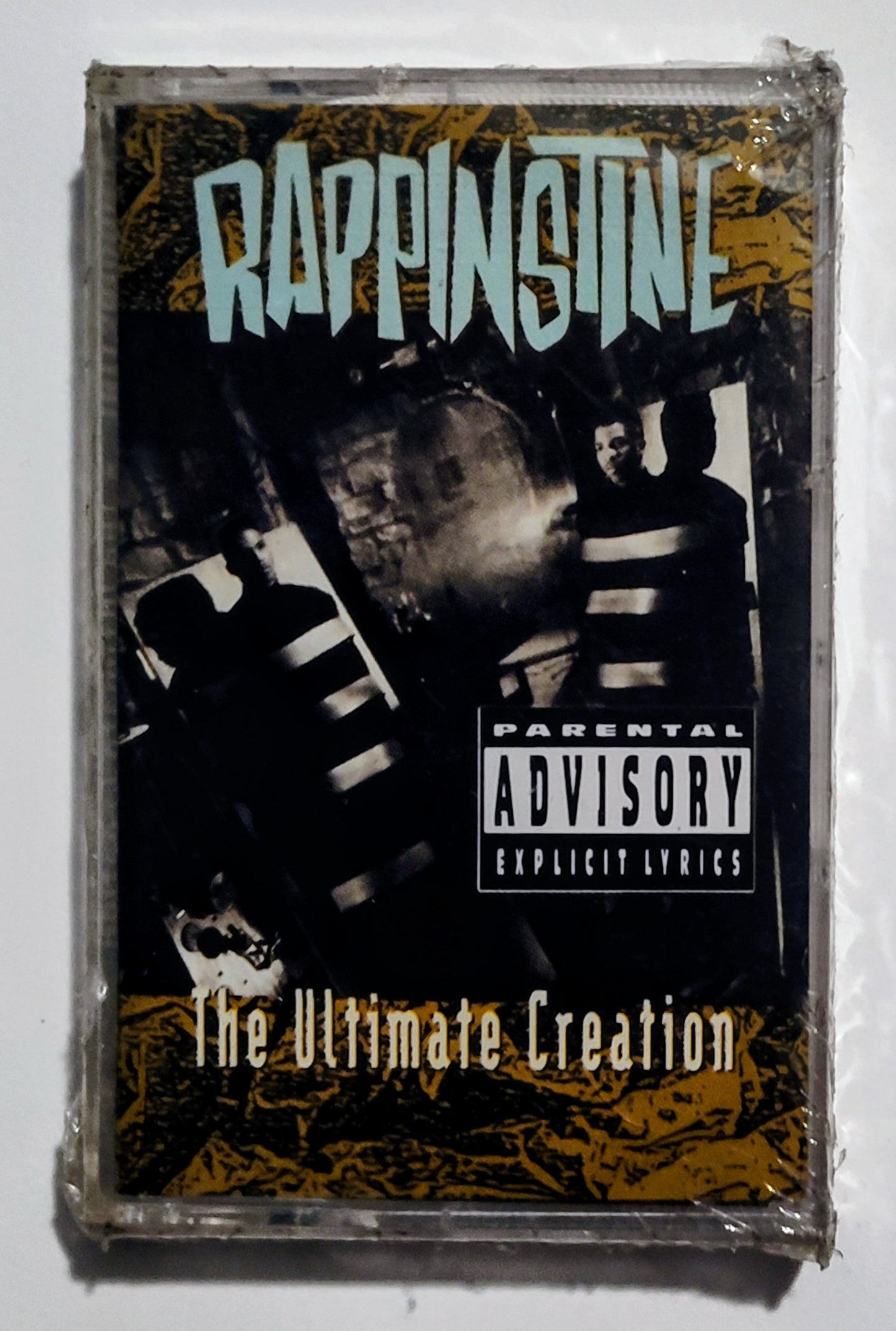 Rappinstine - "The Ultimate Creation" - CASSETTE TAPE (SR; DIGalog; DOLBY) VG+/M (Sealed; lots of cracks in case)