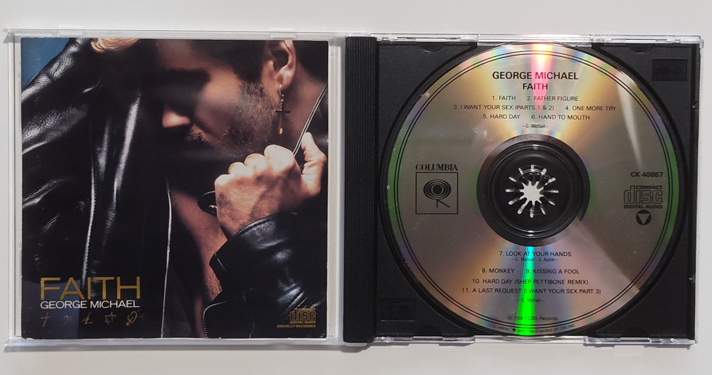 George Michael - "Faith" - COMPACT DISC G+/VG+