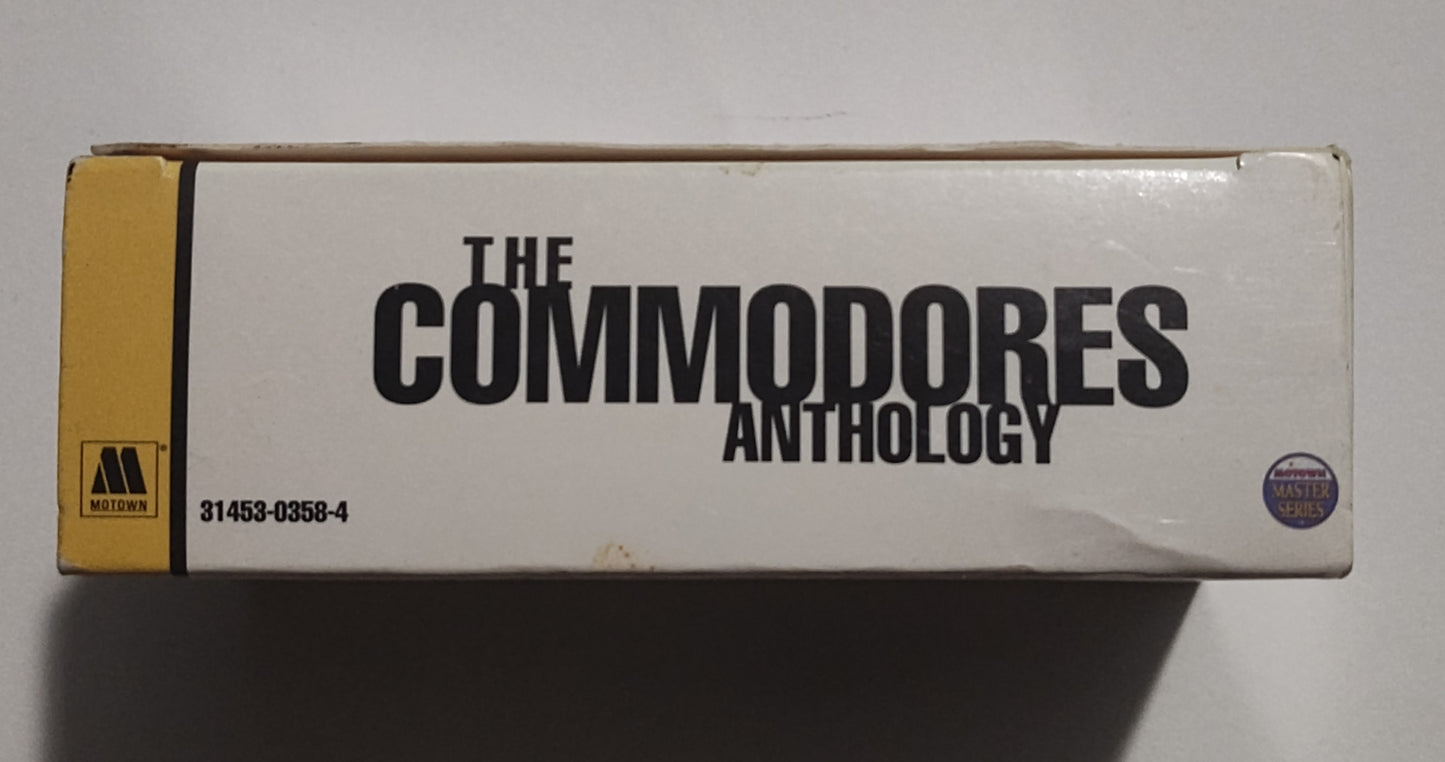 Commodores - "Anthology" - CASSETTE TAPE (2x) VG+/VG+