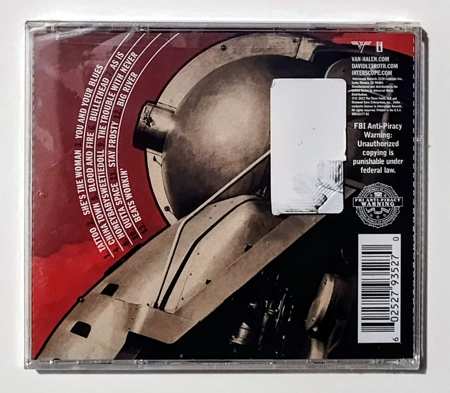 Van Halen - "A Different Kind Of Truth" - COMPACT DISC NM/M (Sealed; 2 small tears in cellophane; scratchy hype sticker; First Pressing)
