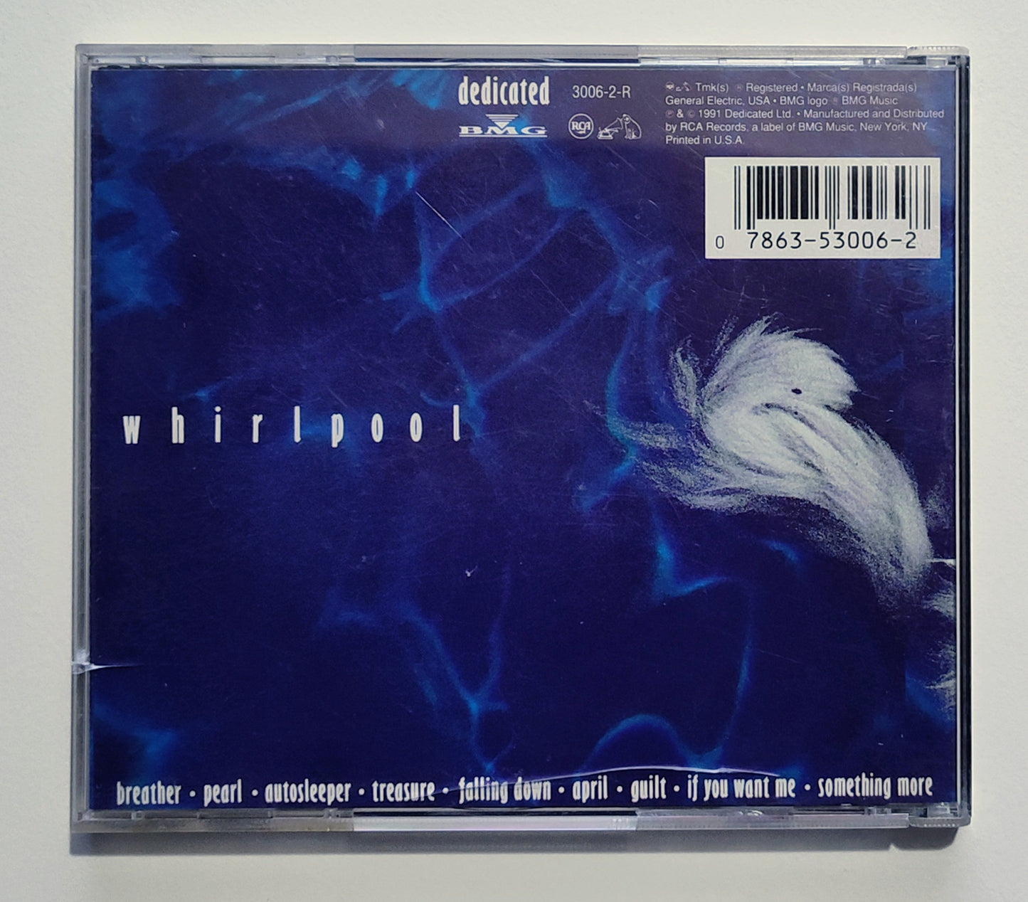 Chapterhouse - "Whirlpool" - COMPACT DISC G+/VG