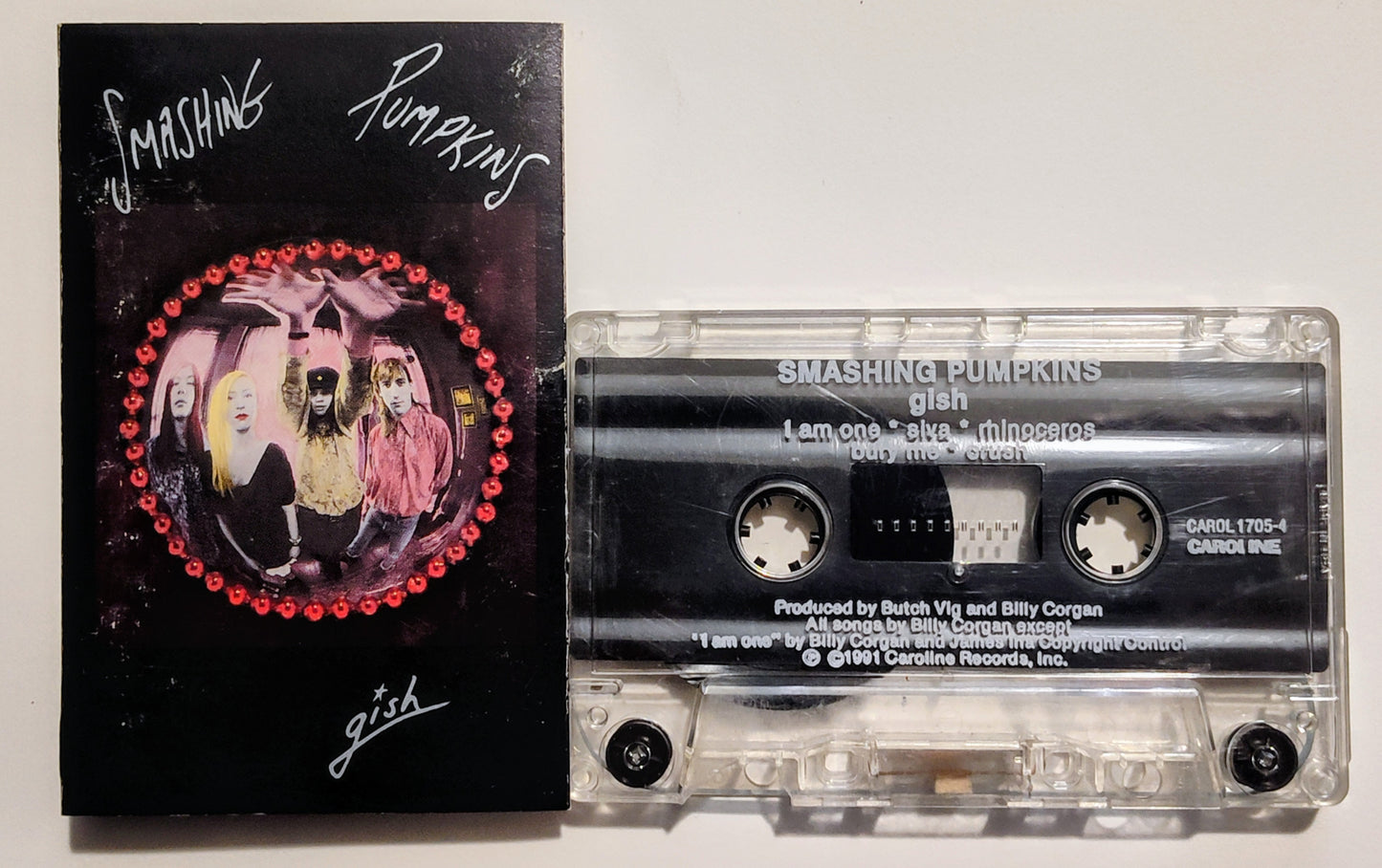 Smashing Pumpkins - "Gish" - CASSETTE TAPE VG/VG
