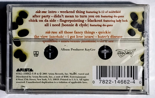 Koffee Brown - "Mars/Venus" - CASSETTE TAPE (DOLBY HX PRO B NR) VG+/M (Sealed; large crack in cover of case)