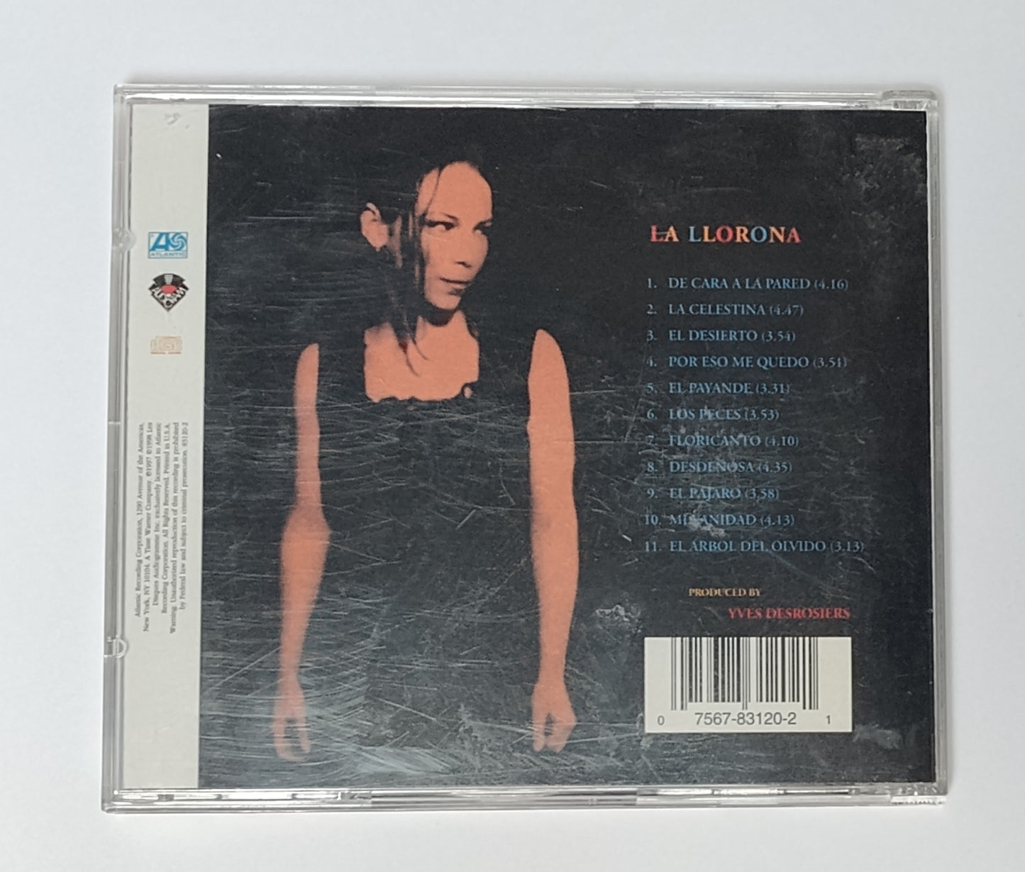 Lhasa - "La Llorona" - COMPACT DISC VG/G+