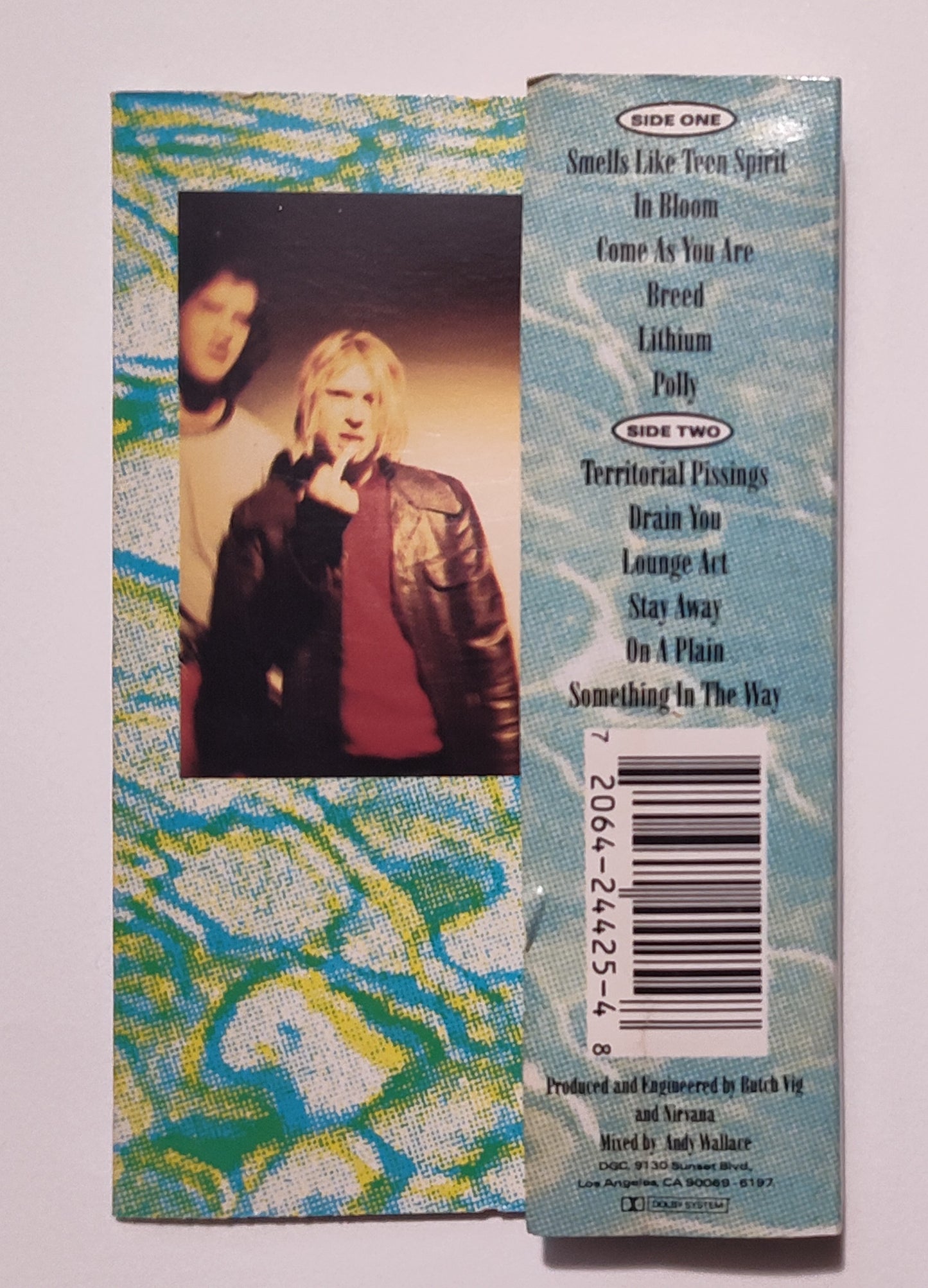 Nirvana - "Nevermind" - CASSETTE TAPE (DOLBY HX PRO B NR) VG/VG