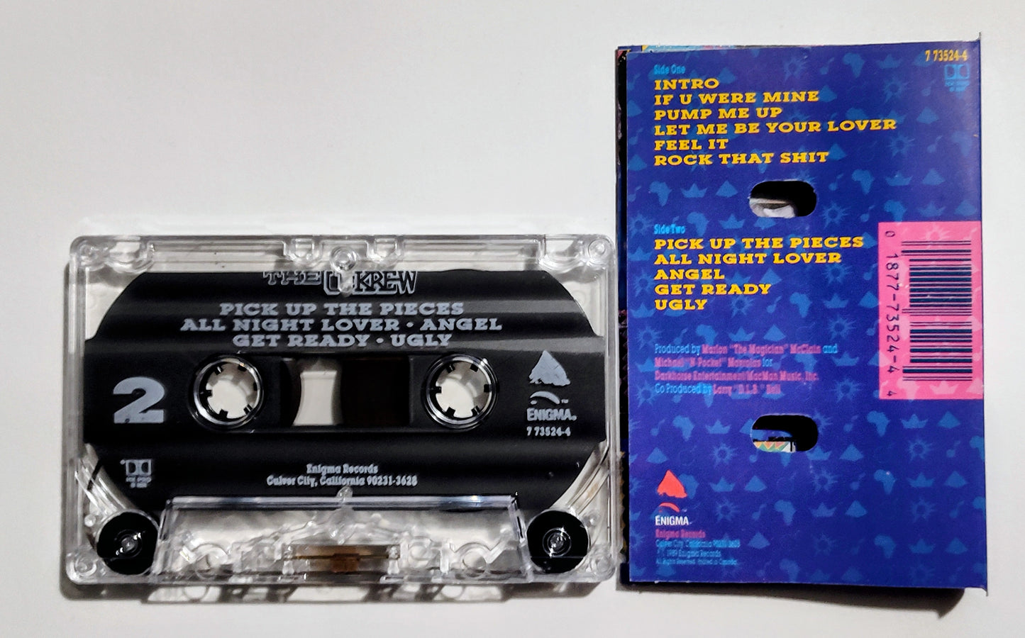 U-Krew, The - "The U-Krew" - CASSETTE TAPE (DOLBY HX PRO B NR) VG+/VG+