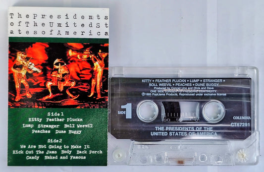 Presidents Of The United States Of America, The - “The Presidents Of The United States Of America” - CASSETTE TAPE VG+/VG+